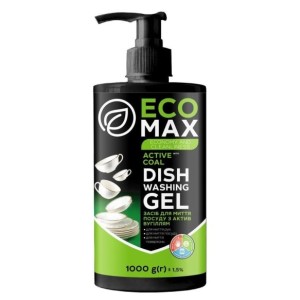 Indų ploviklis "ACTIVE COAL"  ECOMAX 1000g